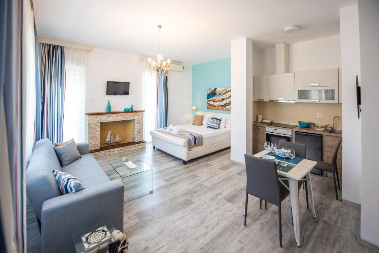 Thasos Blue Apartments Prinos  Ngoại thất bức ảnh
